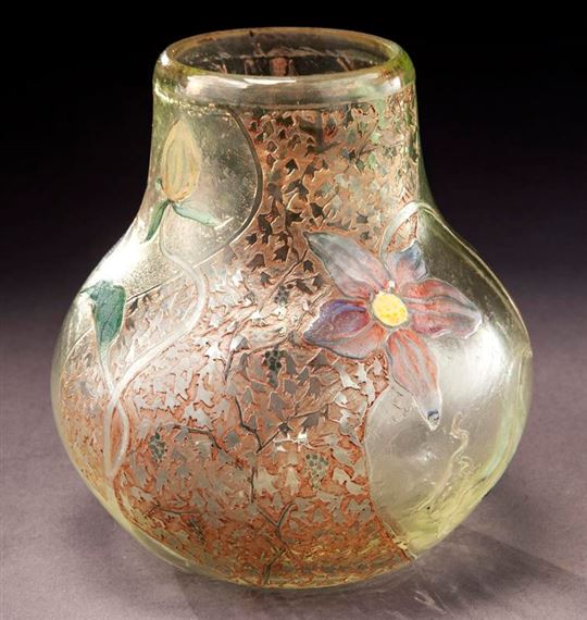 Download Emile Gallé | Important Galle glass vase | MutualArt