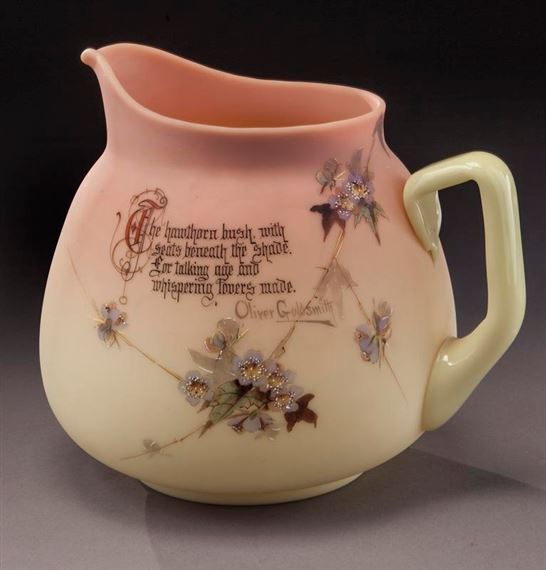 Mt. Washington Burmese verse water pitcher