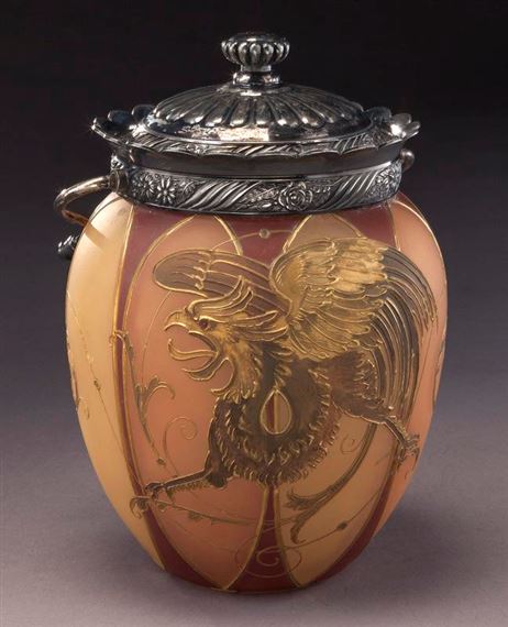 Mt. Washington Royal Flemish cracker jar