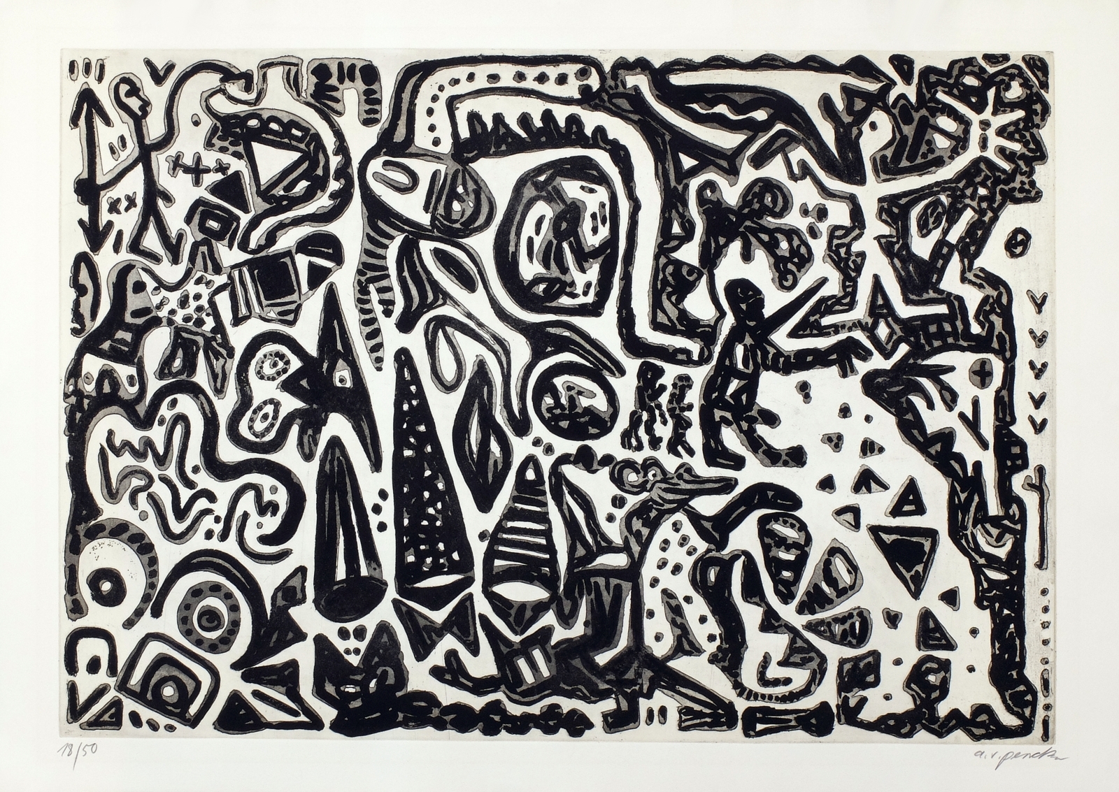 A.R. Penck | Untitled | MutualArt
