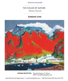 Sungho Cho: The Color of Nature - Kate Oh Gallery