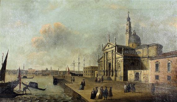 View of Santa Maria de la Salute by Canaletto