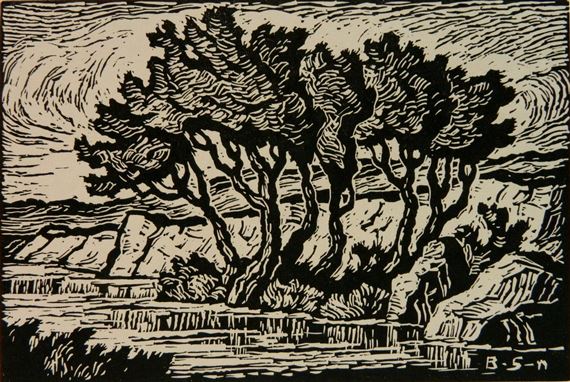 Birger Sandzén | Kansas Creek (1936) | MutualArt