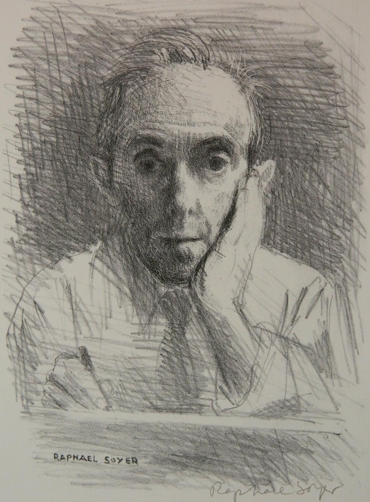 Raphael Soyer SelfPortrait MutualArt