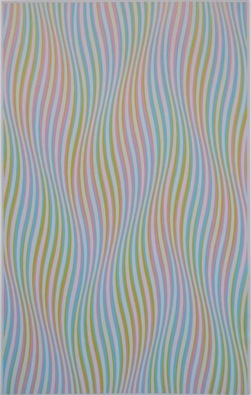 Bridget Riley | Elapse (1982) | MutualArt