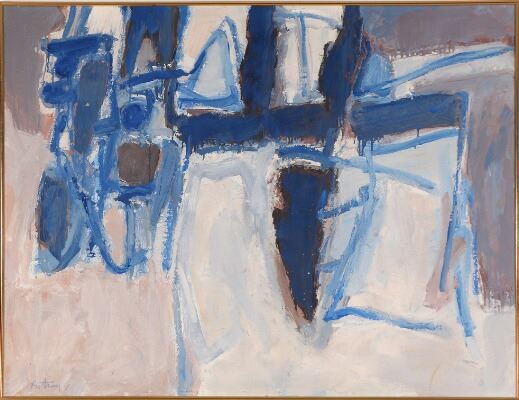 L'Atelier au Petit Matin no. 14 by Albert Bitran, 1961