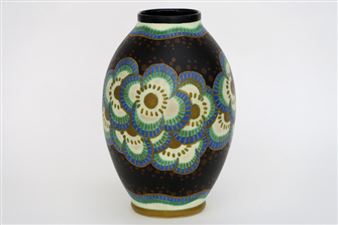 Art Deco-vaas (vorm n° 899) - Leon Delfant