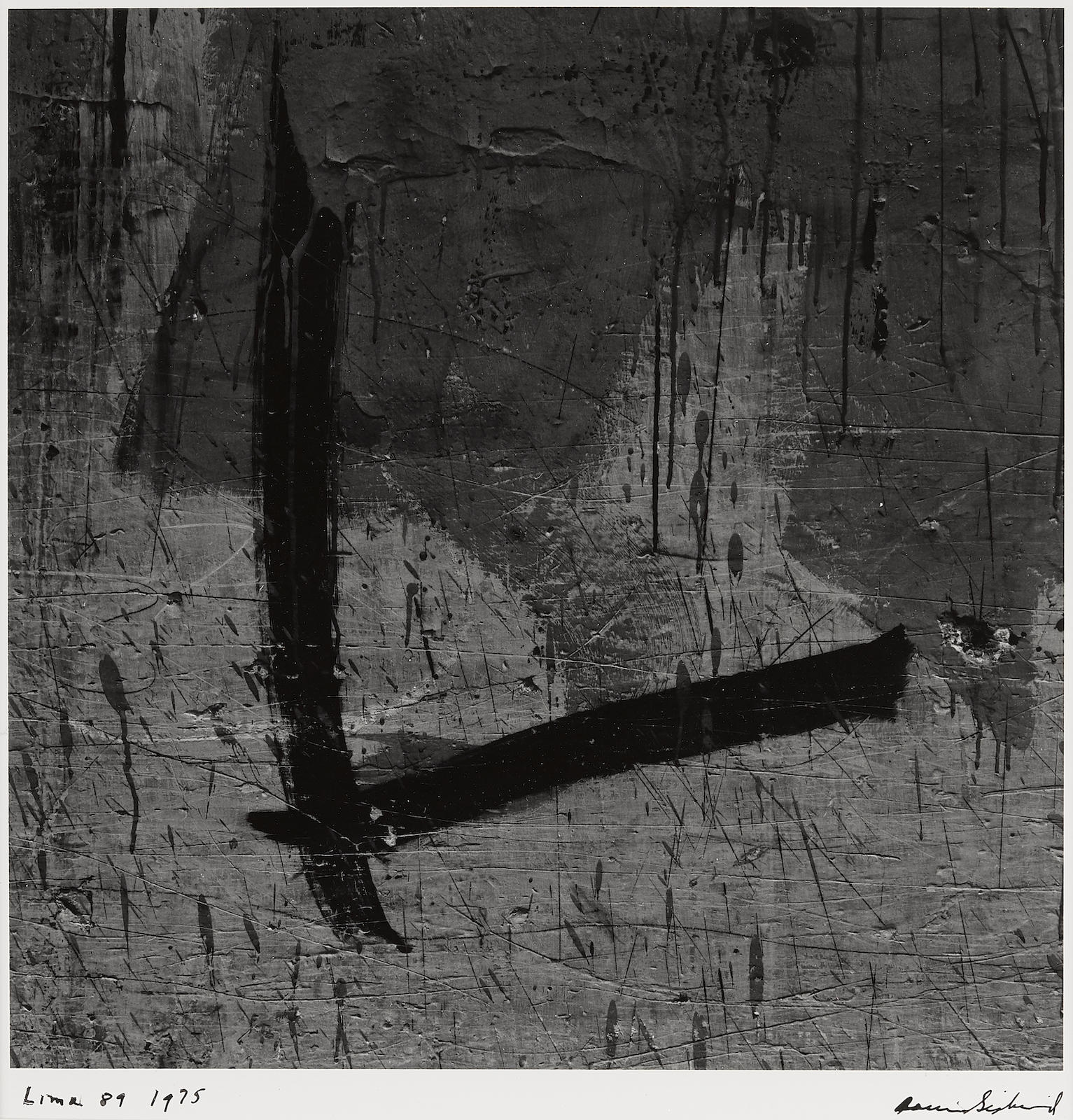 Lima 89 by Aaron Siskind, 1975