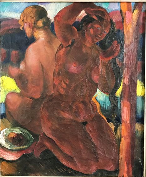 Femmes à la toilette by Alois Bílek