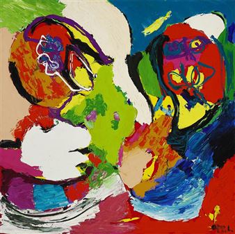 Karel Appel: Works on canvas and on paper - Galerie Delaive