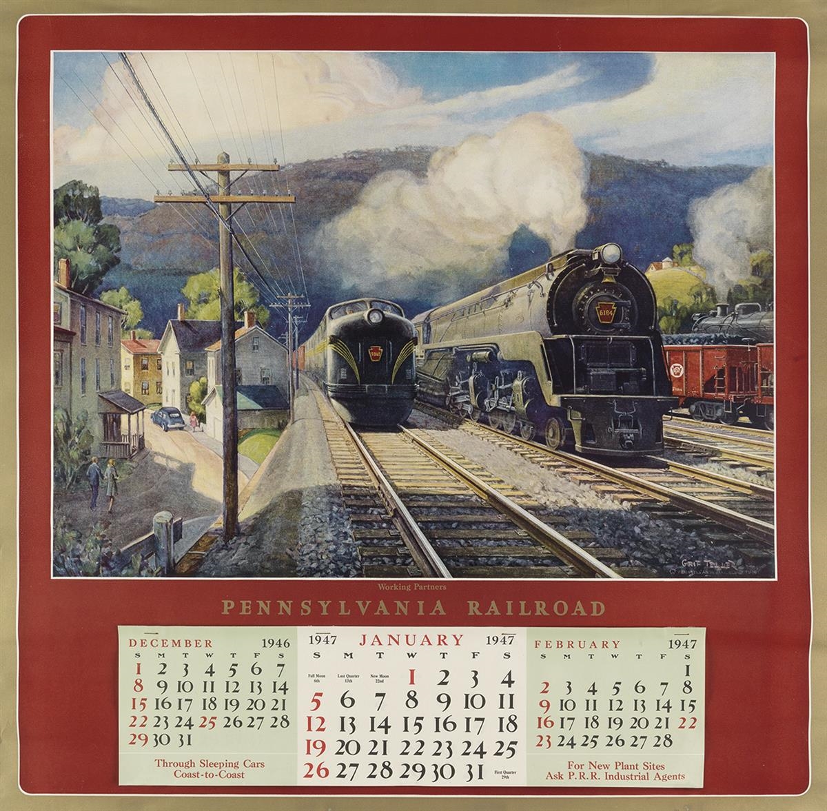 grif-teller-pennsylvania-railroad-group-of-4-poster-calendars-mutualart