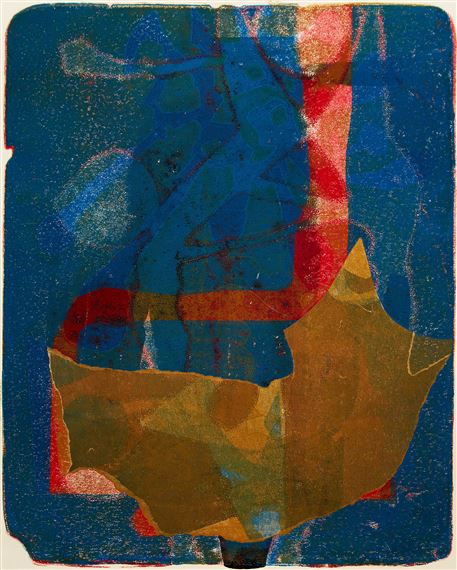 Rock Boat by Harold Town, 1956