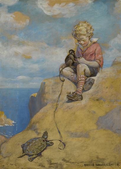 Bob, King of the Fortunate Isle by Jessie Willcox Smith, 1928