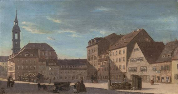 Hamburg with St. Michael's Church - Monogrammist H.D.