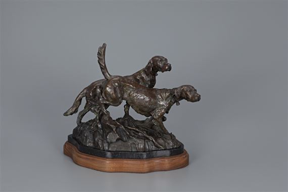 Setter Pair by Walter Matia