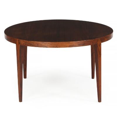 Severin Hansenjr Circular Coffee Table On Tapering Legs Mutualart