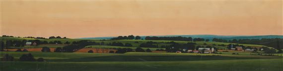 Longscape - Summer Light by William Dunlap, 1983