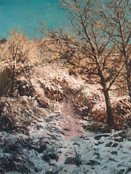 Boris on a Snowy Path Without Boris by Ian Grose, 2010