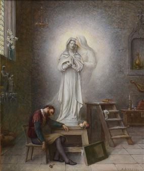 Le songe du sculpteur - Auguste Raynaud