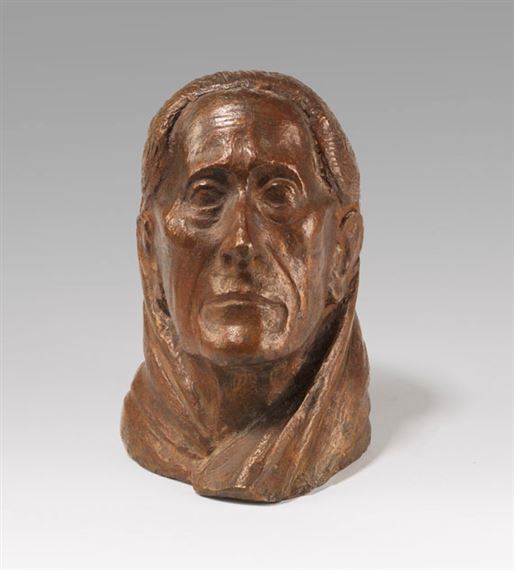 Kleine Büste Maria Marcks by Gerhard Marcks, 1980