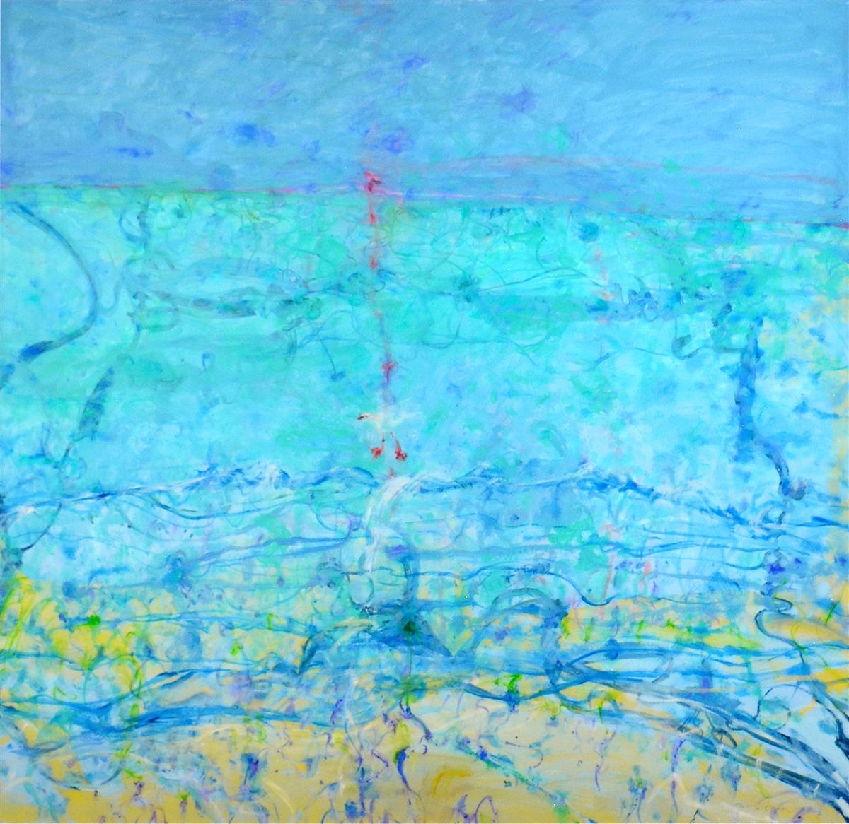 Artwork by John Olsen, Rose Fingered Dawn - Bondi, Made of archival pigment print