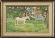 "Le vieux serviteur" by Emile Claus, Belgian School, circa 1904