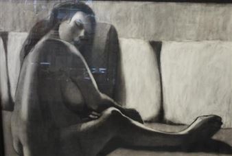 Recumbent Nude - Mervyn Moriarty