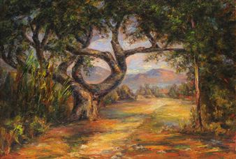 A View from the Big Oak - John August Dominique