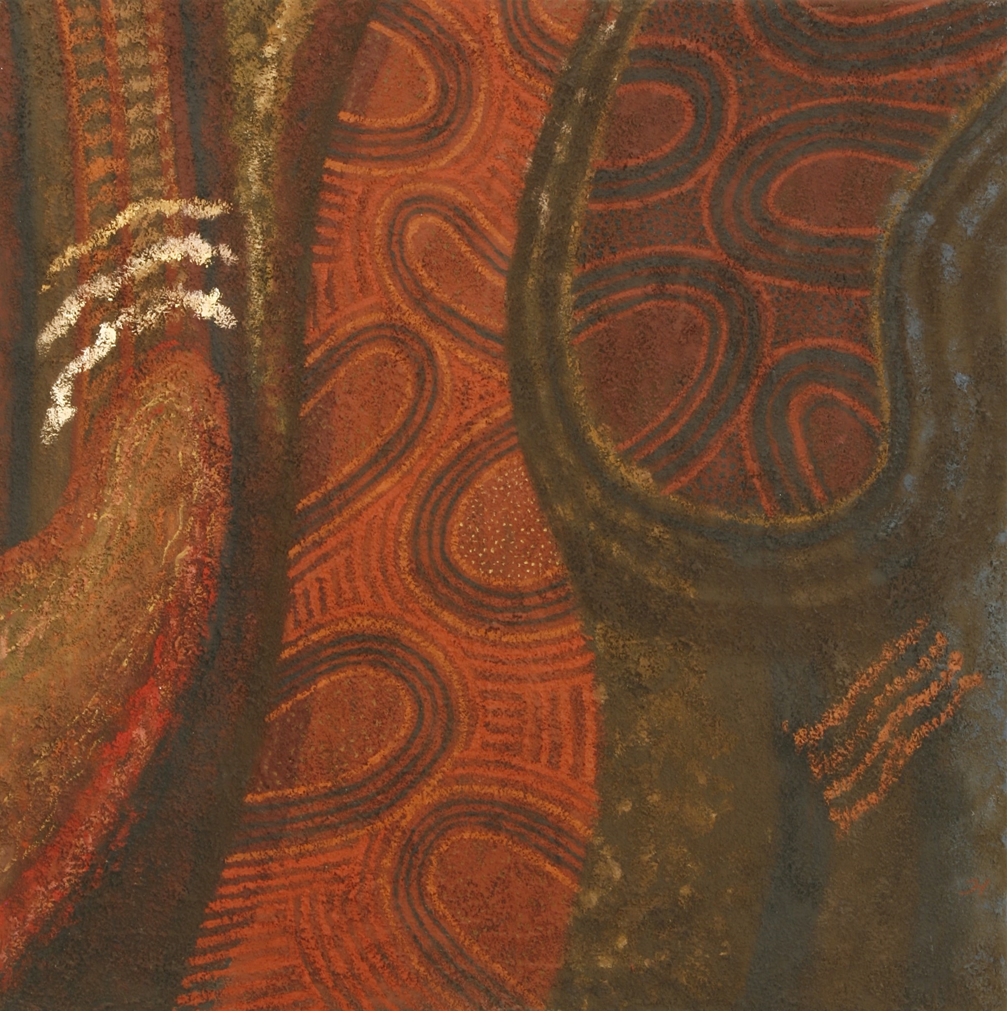 Artwork by John Hitchens, 'SEASON', Made of oil on canvas