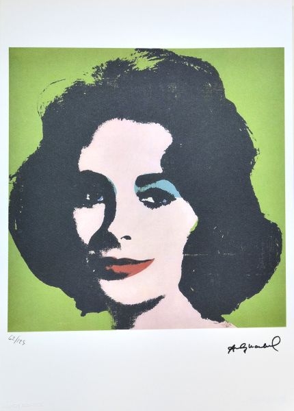 Elizabeth Taylor by Andy Warhol