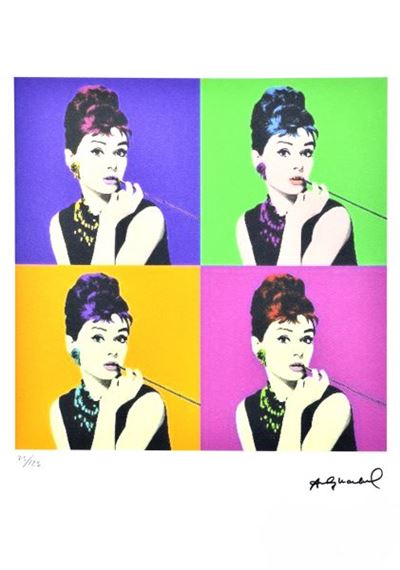 Andy Warhol | Audrey Hepburn | MutualArt