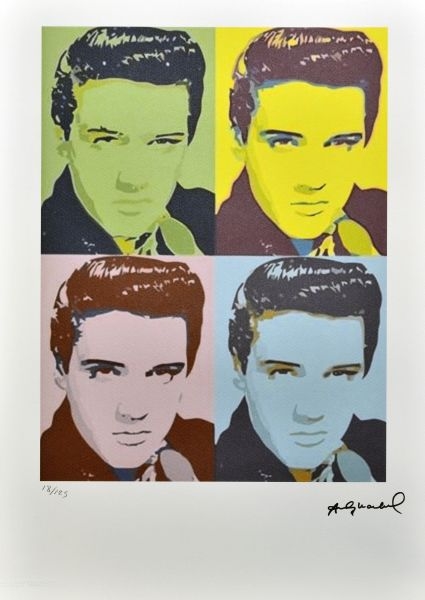 Elvis Presley by Andy Warhol