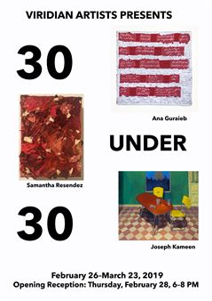 30 Under 30 - Viridian Artists Inc.