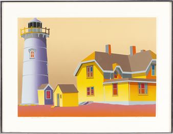 Cape Lighthouse" - Lawrence Rugolo