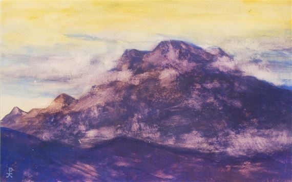 "Montañas del Himalaya" by Nicholas Roerich