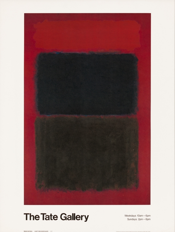 Artwork by Mark Rothko, Senza Titolo, Made of Poster