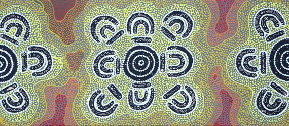"Women's Dreaming" by Kathleen Martin Nungurrayi, 2018