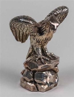 Silver Clad Spread Winged Eagle - A. Giannelli