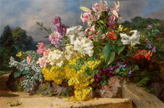 A Summer Still Life - Martha Darlay Mutrie