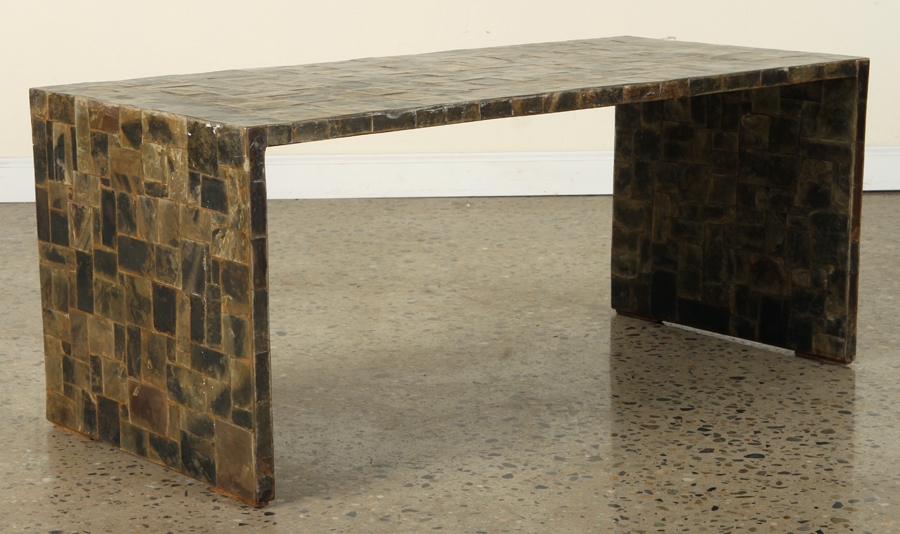 JeanMichel Frank Rare mica coffee table MutualArt