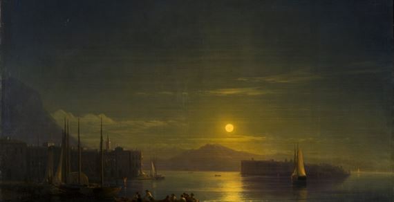 Metaphysics of Light. Painting by Ivan Aivazovsky (1817–1900) - LNMM, Art Museum Riga Bourse