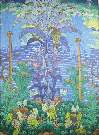 I Dewa Made Bawa Paysage De Bali Mutualart