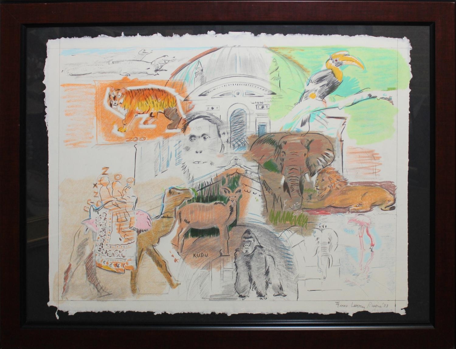 Larry Rivers Bronx Zoo (1983) MutualArt