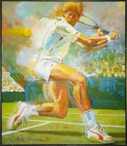 Jim Jonson | Backhand (1986) | MutualArt