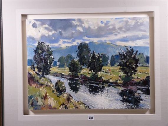 `Salmon Pool, River Conwy, Near Llanrwst`