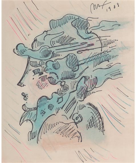 Peter Max | Untitled (1988) | MutualArt