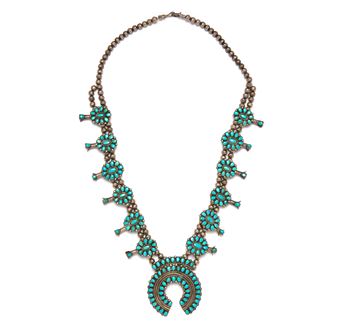 Squash Blossom Necklace - J.M. Begay