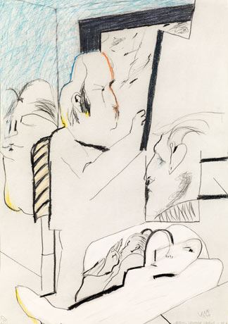 Prelog zeichnet Chobot, Nr. 6 by Karl Anton Fleck, 1970