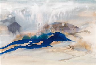 As if the sky had silently kissed the earth - Michaela Christina Wiegele