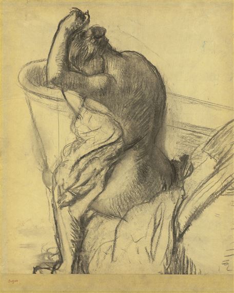 Edgar Degas | Après le bain | MutualArt